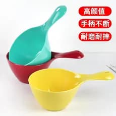 Concha de água de plástico não ruim concha de água cozinha grau alimentício pequeno Mini concha de macarrão doméstico cr