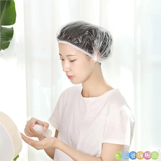 Barbearia descartável plástico envoltório chapelaria boné cuidados com o cabelo chapéu de aquecimento elétrico Perm boné