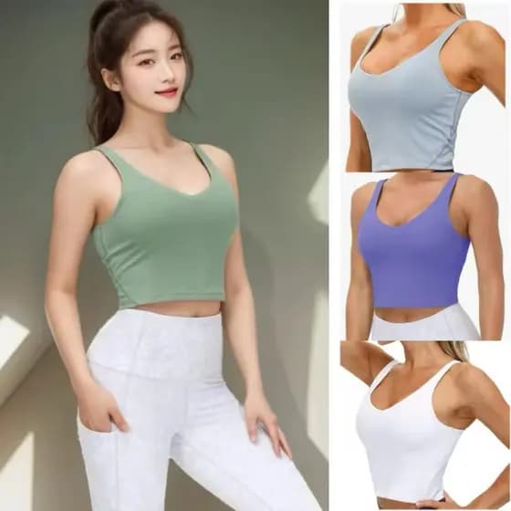 Doudouding colete de ioga feminino ligeiramente gordo, corrida, Fitness, elástico, absorvente de suor, secagem rápida, r