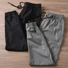Calças de trabalho masculinas oficina calças de seguro de trabalho resistente ao desgaste solto tamanho grande Chef fábr