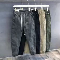 Calças de trabalho masculinas soltas macacões cônicos Jeans resistentes ao desgaste primavera verão macacão ao ar livre