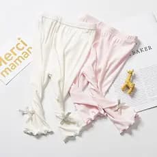 Meninas Leggings primavera outono exterior Wear estilo ocidental puro algodão estilo fino bebê menina outono crianças ca