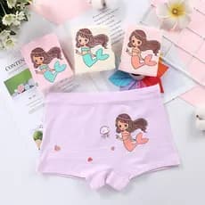 Meninas cuecas de algodão puro bebê novo estilo meninas roupa interior Do bebê Bottoming meninas não clipe PP crianças B