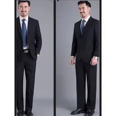 San Qing terno de luxo padrão 385 estilos calças roupa Formal profissional negócios masculino wear DIY1: 1 padrão mascul
