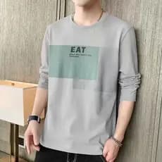 Roupas de trabalho masculinas início do outono gelo seda manga comprida camiseta verão ao ar livre protetor solar fino t
