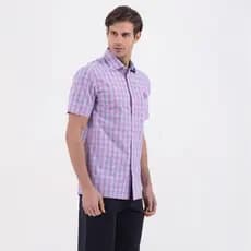 Saint Paul franquise loja verão roupas masculinas de meia-idade pai roupas versão europeia Plus Size camisa de manga cur
