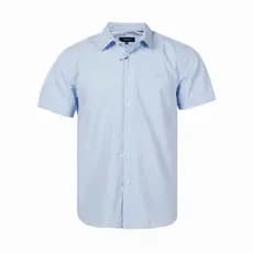 [Novo produto] LONDRES FOG/LONDON FOG Camisa Casual de verão masculina listrada de manga curta WH127