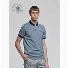 Saint Paul camisa POLO masculina de manga curta lapela verão na moda meia manga puro algodão topo 2025 estilo verão
