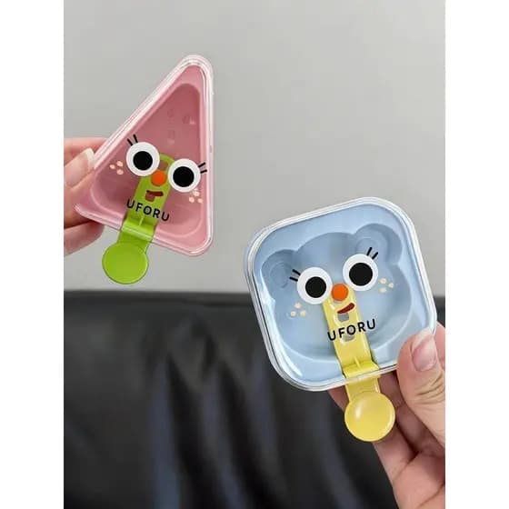 Pacote de emoticons de desenhos animados, molde de sorvete de qualidade alimentar, picolé doméstico, sorvete, molde de S