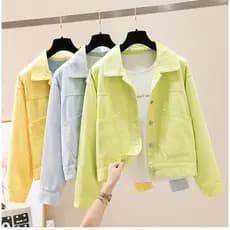 Academia de alfaiataria AX27 Novo estilo solto jaqueta jeans padrão superior feminino alfaiataria padrão prancheta de de