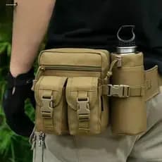 Bolsa de cintura para celular de trabalho, masculina, para uso no local de trabalho, à prova d'água, espessada, resisten