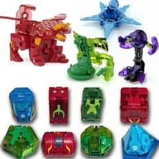 Brinquedos educativos Alien Bakugan Fighter não repetitivo Dragon Bakugan Ball com parafusos triangulares
