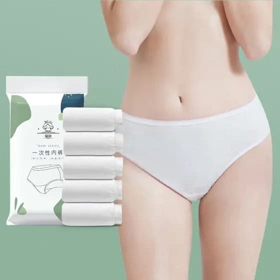 Roupa interior descartável senhoras viagem de negócios produtos portáteis maternidade confinamento menstruação calças de