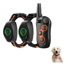 A2 Rechargeable Remote Control Dog Trainer Collar - Black