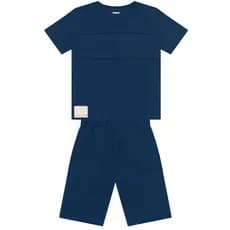 Conjunto infantil menino em moletinho Mundi