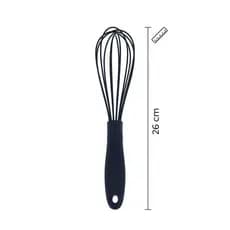 Fouet de Silicone Resistente ao Calor | Batedor Manual Antiaderente | Utensílio de Cozinha