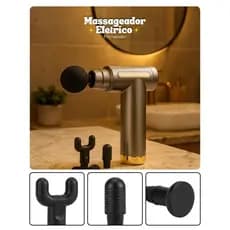 Massageador Elétrico de massagem elétrica Profissional Muscular Massagem