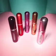 Porta Perfume Recarregavel Portatil Spray 5ml - Mini Porta Perfume Portátil 5ml Spray Viagem e Bolsa