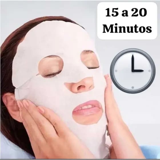 Kit Mascara Facial Coreana Skin care Soft Skin Sua pele linda Fresh Mask Tecido Sheet Hidratante/Colágeno