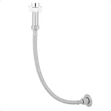 Engate Flexível Aço Inox 40 cm para Torneiras - Flexível, Resistente, Instalação Fácil