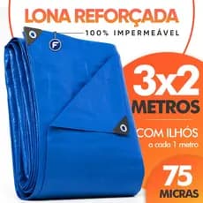 Lona Impermeavel  3x2  4x3 4x5 6X5 8X10 Construção Piscina Reforçada Multiuso