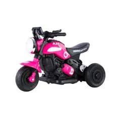 Mini Moto Elétrica Infantil Daily 6V Rosa Com Luz Som Recarregável Até 30kg Inmetro