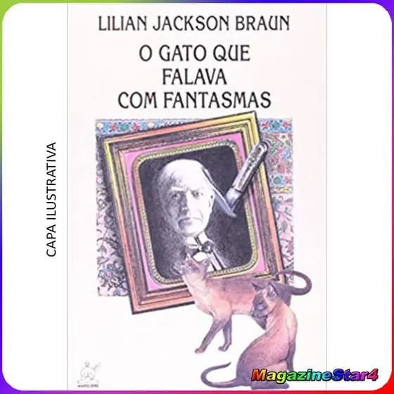 📘 Livro O Gato Que Falava com Fantasmas | Lilian Jackson Braun | Mistério e Suspense