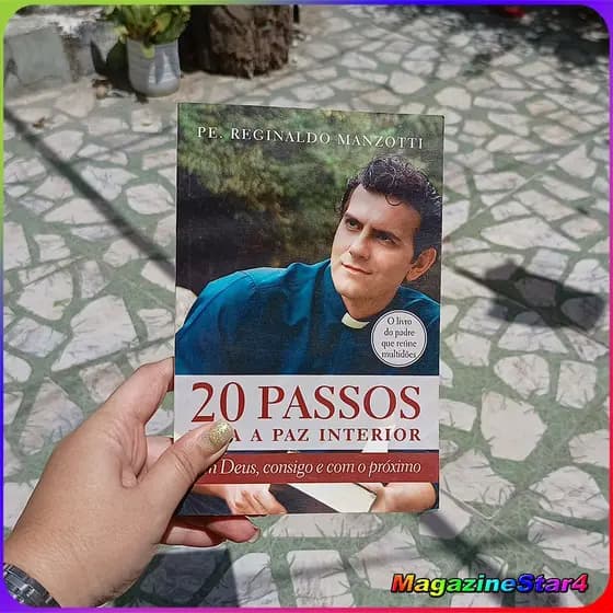 Livro 20 Passos Para a Paz Interior Com Deus, Consigo e Com o Próximo – Pe. Reginaldo Manzotti