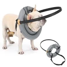 Coleira Com Anéis Seguros E Confortáveis Para Cães Cegos , Atividades Internas Externas , Cachorro Guia QWKE