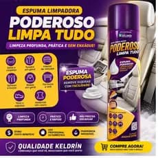 Limpa Tudo Espuma Mágica Poderosa Multiuso Sofá Carro Tênis Limpeza Rápida Prático Sem Esforço 300ml