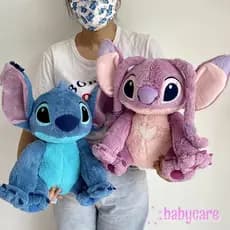 60cm Ponto De Pelúcia Lilo E Costura Fofo Anjo Kawaii Boneca Para Crianças/Presente De Aniversário