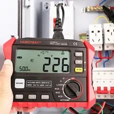 HABOTEST HT5910 Detector Digital de Loop de aterramento e proteção contra vazamento Ferramenta multifuncional de análise