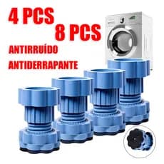 4PCS/8PCS Anti Vibração Máquina De Lavar Pés Almofadas Antiderrapante Absorção De Choque Aumentando