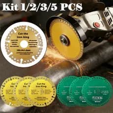 Disco De Corte Para Metal Diamantado Corta Mármores Tijolos Madeira PVC Corte Á Seco E Refrigerado 1/2/3/5 pcs