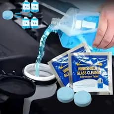 10/20/30 PCS Limpador De Parabrisa De Carro Detergente Limpa Vidros Concentrado Dose Filme Efervescente Sólido