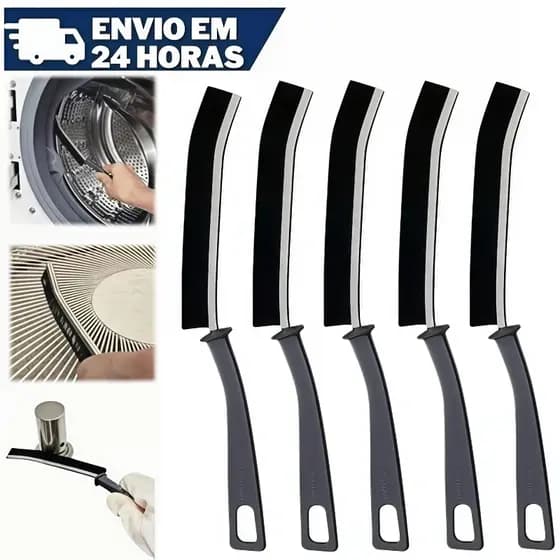 Escova De Limpeza Multifuncional Limpa Cantos, Frestas, Trilhos - Universal para Banheiro e Janelas-FXS1