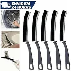 Escova De Limpeza Multifuncional Limpa Cantos, Frestas, Trilhos - Universal para Banheiro e Janelas-FXS1