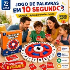 Jogo Tapple Stop de Palavras em Português Trava Letras com Temporizador Educativo