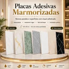 Kit 30 Placas Decorativas PVC 3D para Parede Sala Cozinha Banheiro 60x30cm