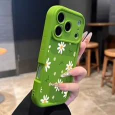 Margarida Capa Capinha Para iPhone 17 Air Pro Max Silicone Anti-Impacto Acabamento Fosco
