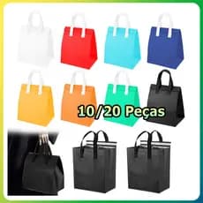 10/20 Bolsa térmica bolsa refrigerante bolsa de piquenique bolsa para comida para viagem para alimentos quentes e frios