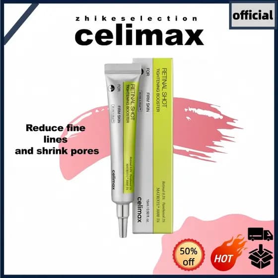celimax Creme Firmador com Retinol 15 ml/Sérum Vita-A 30ml/Reduz Linhas Finas/Tensiona a Pele,Hidratante Nutritivo Cu