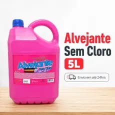Alvejante Sem Cloro Tira Manchas Galão 5 Litros Classlimp