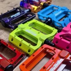 PEDAL BRUTUS FLAT  PLATAFORMA ABSOLUTE Bike Mtb Dh Enduro Bmx Rosca Grossa 9/16 freeride bicicleta