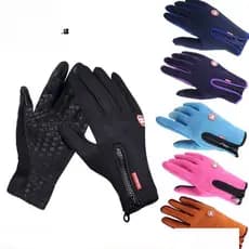 Luvas motociclista Impermeável Pra Frio Motoqueiro Ajustável Luvas De Motocicleta Impermeável Para Fria Ajustável