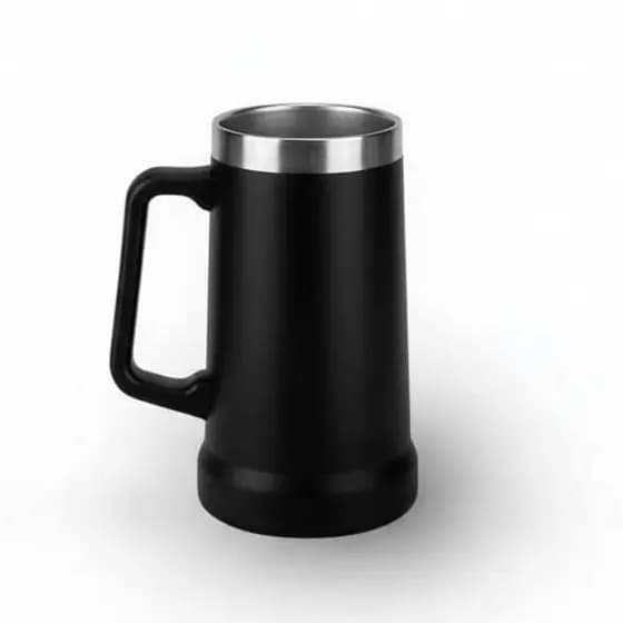 Caneca Térmica Chopp Personalizado Para Cerveja em Aço Inox 710ml