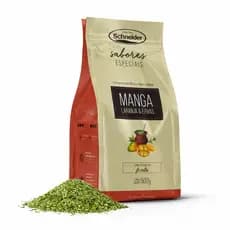 Erva Mate Chimarrão Schneider 500g Manga Laranja e Chás com Pedaços da Fruta