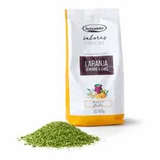 Erva Mate Chimarrão Schneider 500g Laranja Gengibre e Chás com Pedaços da Fruta