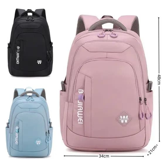 Mochila Feminina de grande capacidade para estudantes do ensino médio para viagens escolares