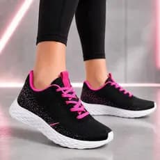 Tênis Feminino Esportivo Corre 5 Varias Cores Dia a Dia Leve Confortável Promoção